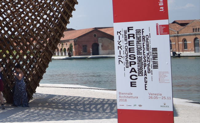 De architectuurbiënnale van Venetië 2018