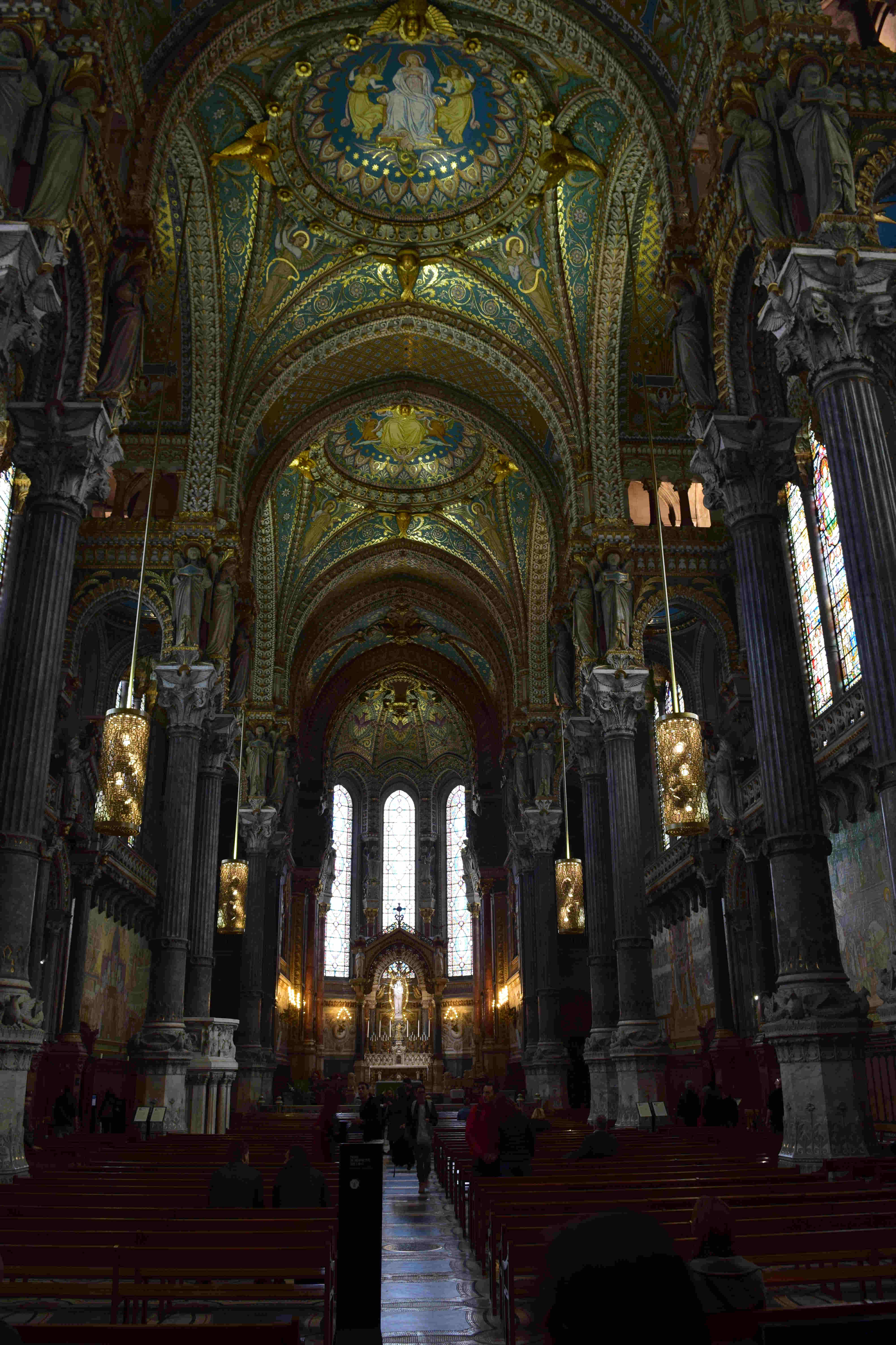 Basiliek Notre Dame de Fouvriere in Lyon