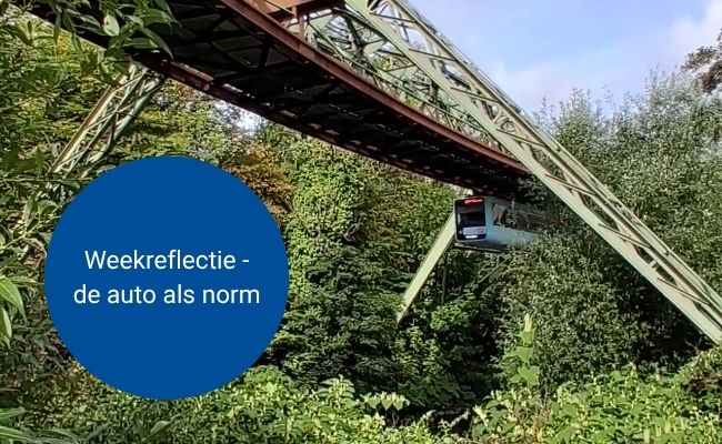 Weekreflectie - de auto als norm