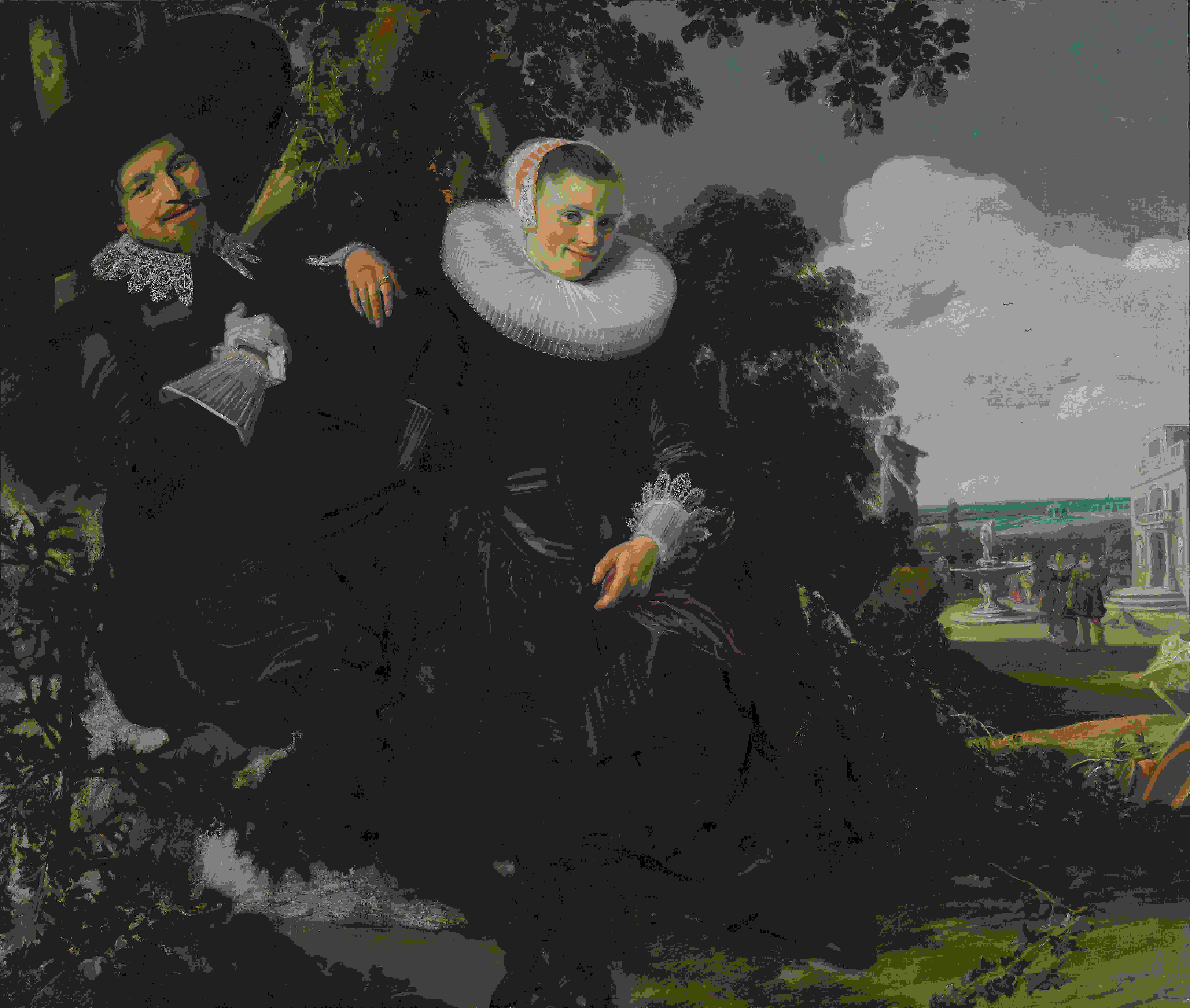 Frans Hals - portret van een stel