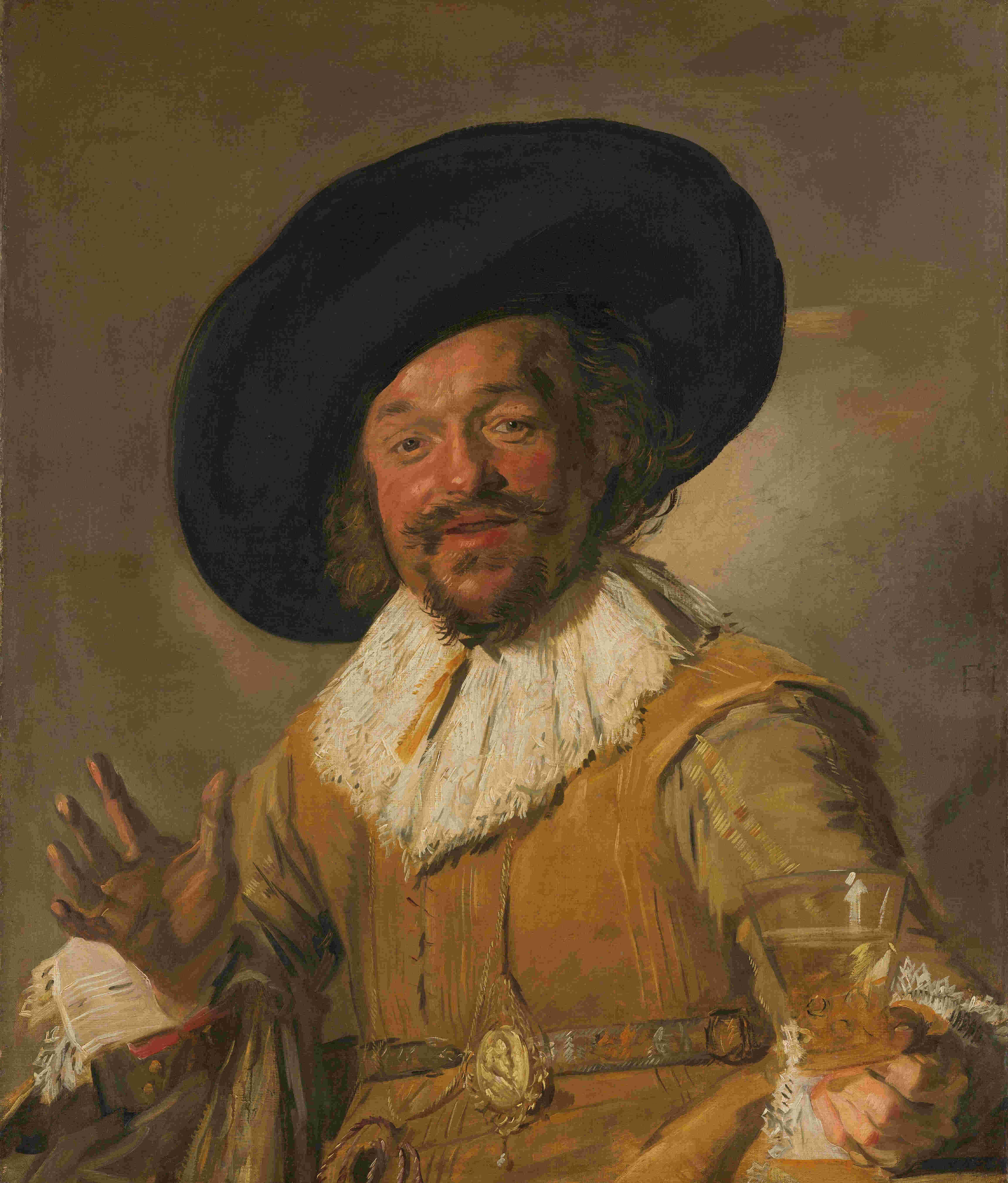 Frans Hals - de Vrolijke drinker