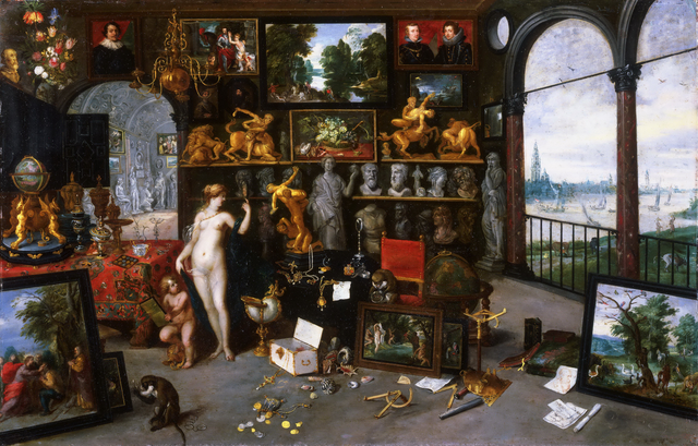 Jan Brueghel de Jonge - Allegorie op het zien