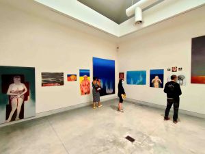 Overzicht werken van Miriam Cahn, Biënnale van Venetië 2022